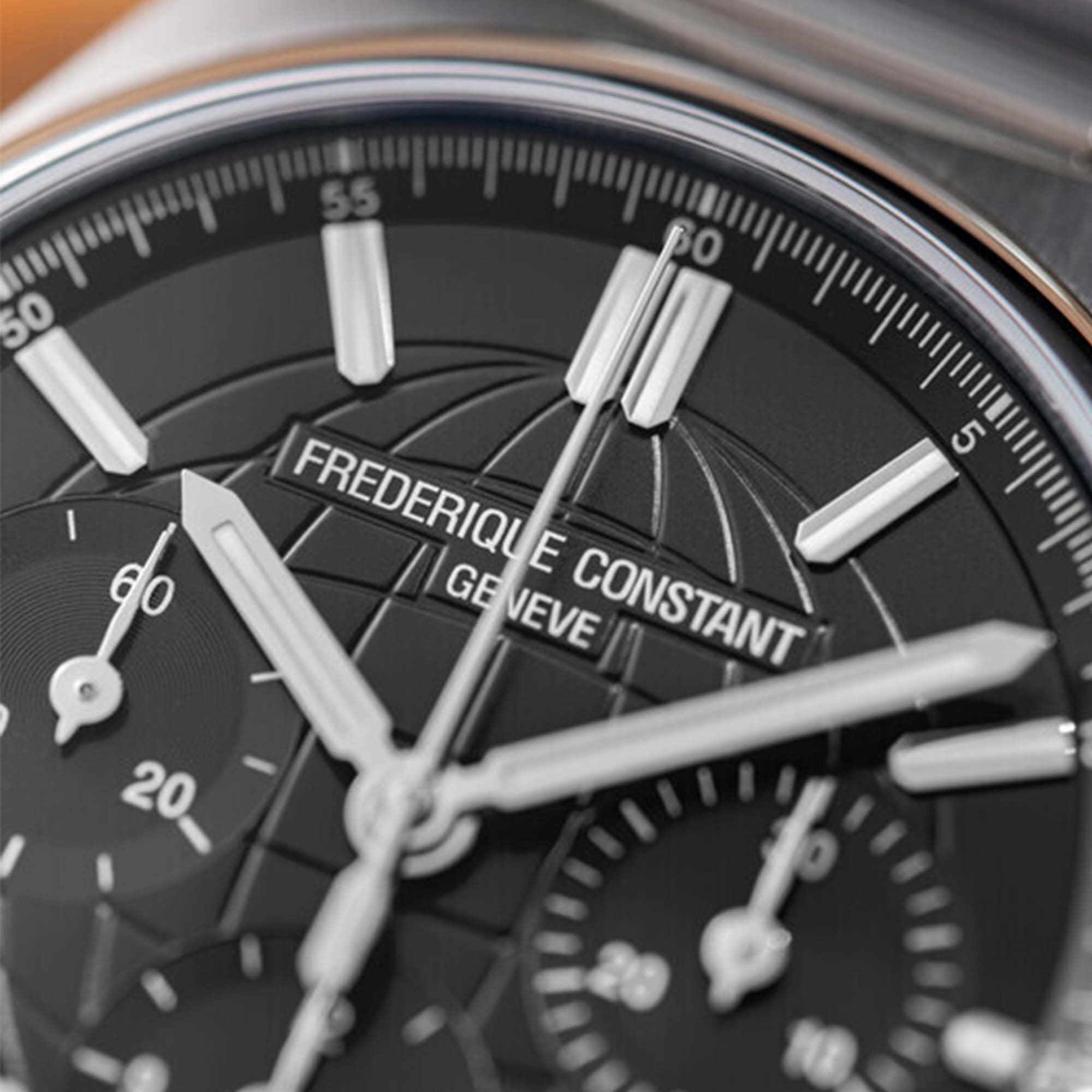 Highlife Automatic Chronograph 41 mm Stainless Steel Frederique
